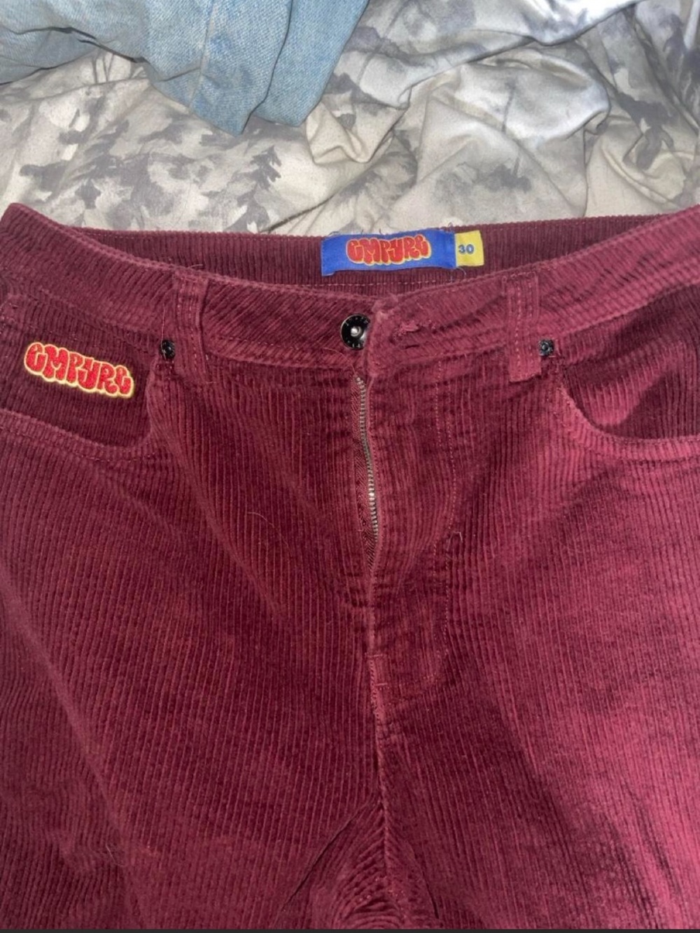 Empyre Burgundy Corduroy Pants